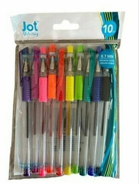 Jot Writing 10-Pack Assorted Color Gel Pens